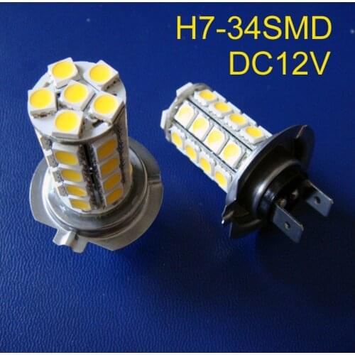 Hot sale H7 12V 6W auto led light,12v car led H7 fog lamp,H7 led bulb free shipping 2pcs/lot