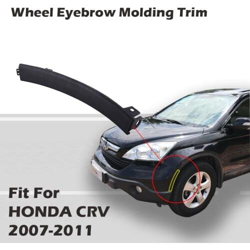 Car Front Bumper Wheel Fender Eyebrow Molding Trim For Honda CRV 2007 2008 2009 2010 2011,Car Accessories 71108-SWA-000
