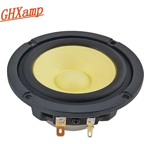 GHXAMP HiFi 3 Inch Car Midrange Speaker 4Ohm 25W Neodymium Trisection Frequency For Car Home Audio Mid Speaker 1pc