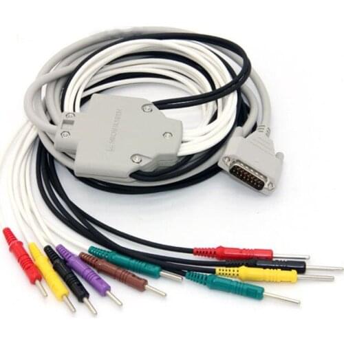 Original Nihon Kohden ECG-9130 EKG cable 10lead IEC Din 3.0