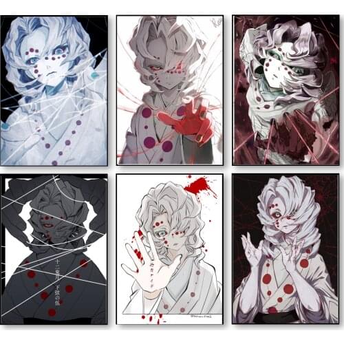 Anime Posters Demon Slayer Poster Lei Wall Poster Canvas Painting Posters Wall Art Pictures for Living Room Home Decor Cuadros
