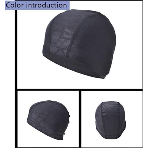 G92F Unisex Swimming Hat-Waterproof High-elastic Shower Swimming Pool Adult&Kids