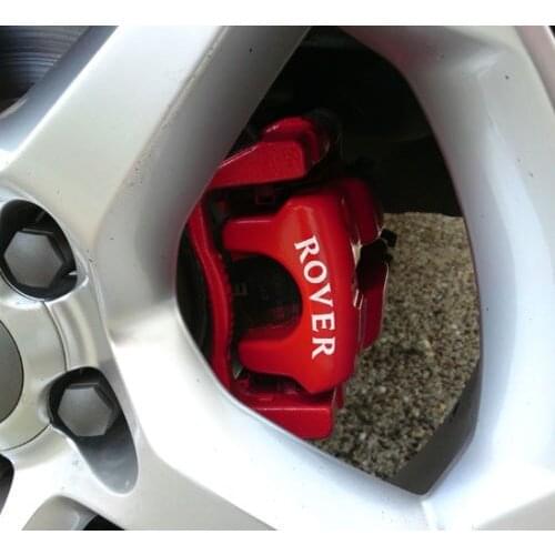 For 8pcs ROVER Brake Caliper Calliper Decals 25 45 75 200 400 600 Mini Car Styling