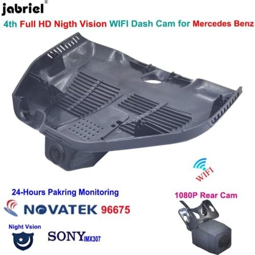 Wifi 24H Car Dvr Dash Cam Camera For Mercedes Benz GLC300 GLC300d GLC300e GLC x253 c253 AMG GLC43 GLC63 EQC400 2019 2020 2021