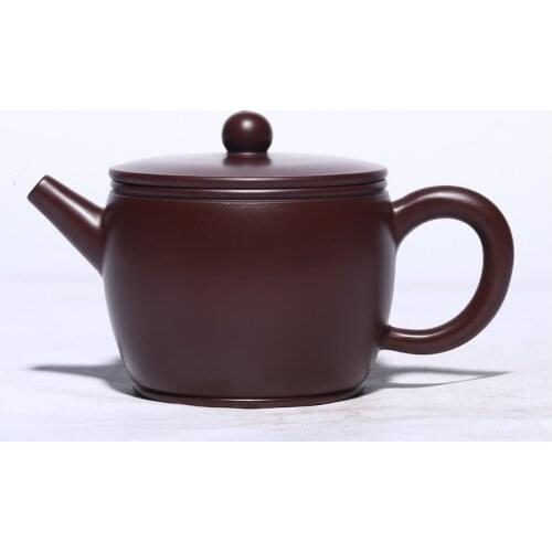 Yixing Purple Clay Teapot Classic Purple Zhuni Hanwa Teapot Kung Fu Teapot Tea Set Gift Kung Fu Tea Set Household Teapot