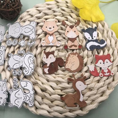 Animals Embossing Stencil Metal Cutting Dies Scrapbooking Paper Card Craft Decor