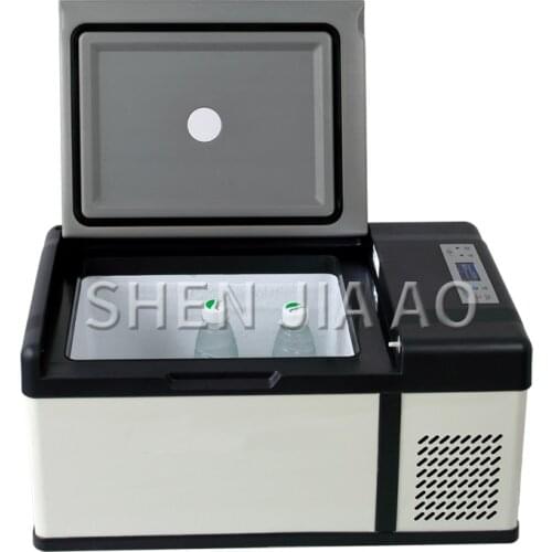 15L compressor DC car refrigerator Fast icing freezing small refrigerator 12V/24V/220v truck/car/home use mini portable fridge