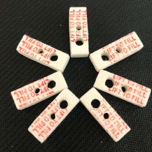 20 pcs Kerosene Lighter Felt Pads Seal Cover Mats Gasket Liner Coverplate