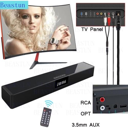 Wireless Charging Soundbar Alarm Speakers Multinational Bluetooth Portable Speaker Subwoofer Home Theater Music Center for TV PC