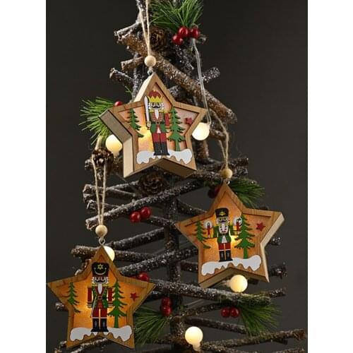 Faroot Wooden Christmas Decorations