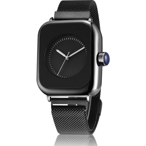 Gorben Quartz Watch Stainless Steel Bracelet Casual Wrist Watch Unisex Gifts Men and Women Clock Military Sport Wristwatch