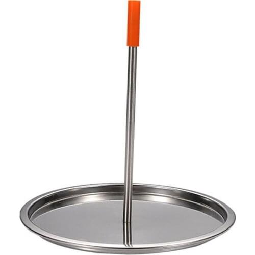 Stainless Steel Grill With Detached Handle Barbecue Vertical Skewer Grill With Base Household For Steak Grilling Fish Poultry