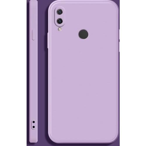 For Huawei Nova 3i Soft TPU Silicone Protective Square Phone Case Simple Purea Colors Back Cover Fundas