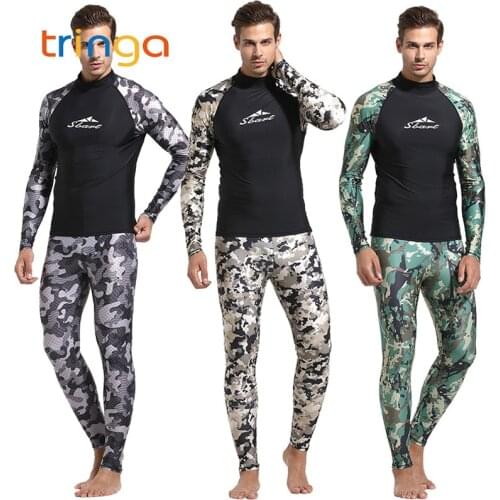 Camo Skin Diving Wetsuit Men 3mm Diving Suit Neoprene Swimming Wetsuit Surf Triathlon Wet Suit Swimsuit Full Bodysuit For Man
