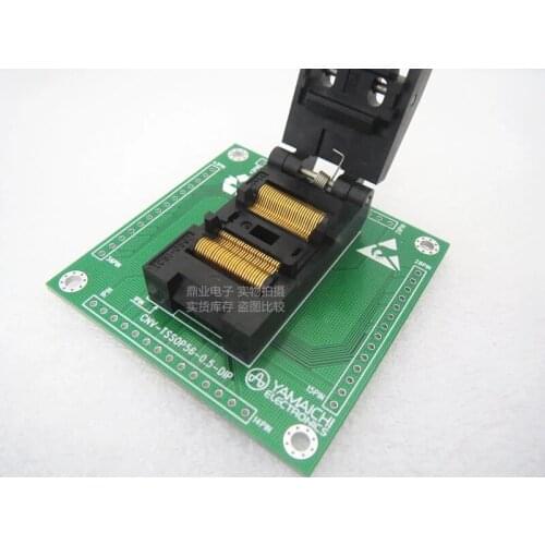 Original YAMAICHI IC51-0562-1514 IC Test Seat Burning Programmer TSSOP56/DIP Socket Adapter