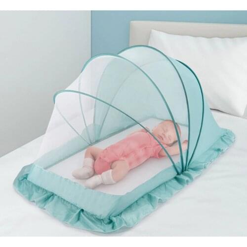 Baby Crib Netting Portable Foldable Baby Bed Mosquito Net Breathable Newborn Sleep Bed Travel Bed Netting Play Tent Children