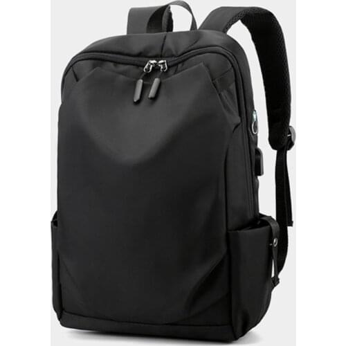 2021 New USB Charging Business Travel Backpack Male Casual Lightweight Oxford Student School Bag