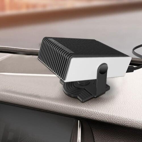 12V 24V 150w Electric Heater Windshield 360 Degree Rotation Car Defroster Heater Portable Auto Car Heater Defroster Demister
