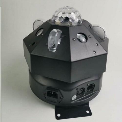 2pcs/lot 2021 new product led Colorful whirlwind effect light gobo&magic ball&laser