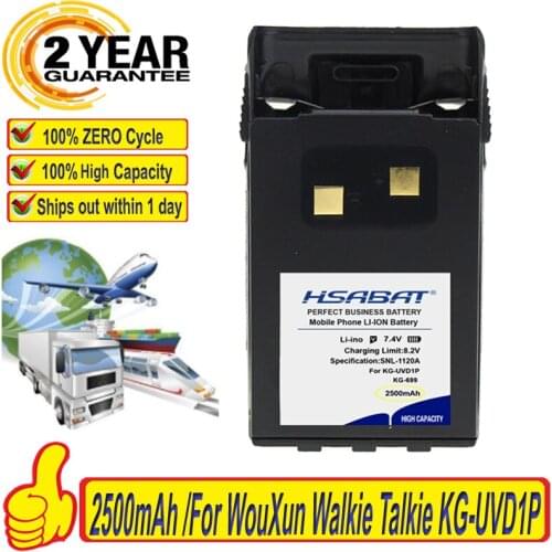 Top Brand 100% New Battery for Wouxun CB Radio Walkie Talkie KG UVD1P KG-883 KG-659 KG-669 KG-679 KG-699 KG-703 Batteries