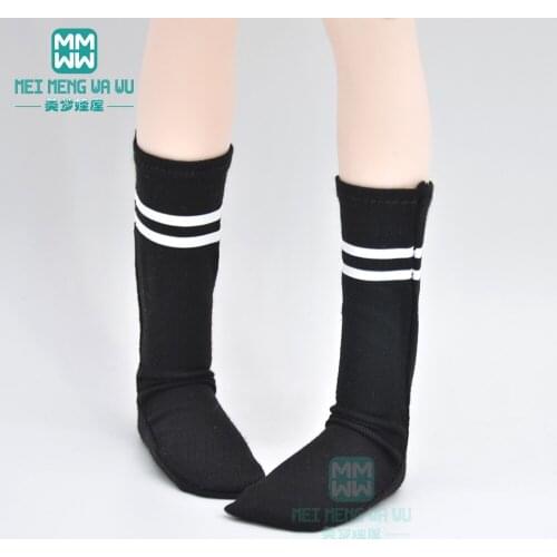 Dolls accessories Black lever socks fits 1/3 1/4 1/6 BJD DD SD MYOU YOSD GEM,XAGADOLL
