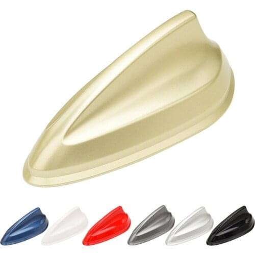 Shark Fin Antenna Radio Signal FM Univeresal Water-proof Roof Tail Aerial for Car Styling Shark Fin Antenna Car Accessories