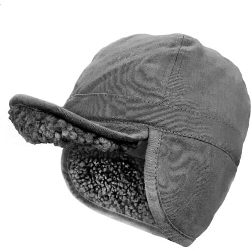 Clape Trapper Winter Hat Women Thick Warm Ski Earflap Cap Soft Brim Windproof Riding Russian Hat Ladies Fleece Lined Russian Cap