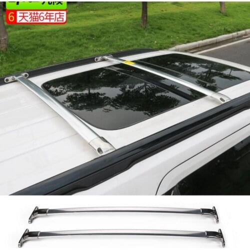 For Ford Explorer 2013-2015 High-quality aluminum alloy car luggage rack crossbar, car travel rack modification