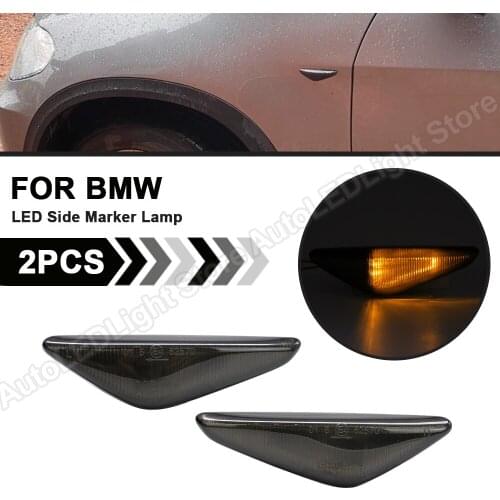 2Pc OEM style LED Side Marker Light Lamp For BMW X3 F25 X5 E70 2006 2007 2008 2009 2010 LCI X6 E71 X6 E72 Hybrid OEM#63137171007