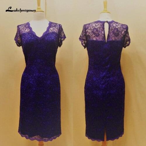 Lakshmigown Plus Size Lace Mother Of The Bride Dresses mae da noiva Long Sleeves V Neck Wedding Party Gowns abendkleider