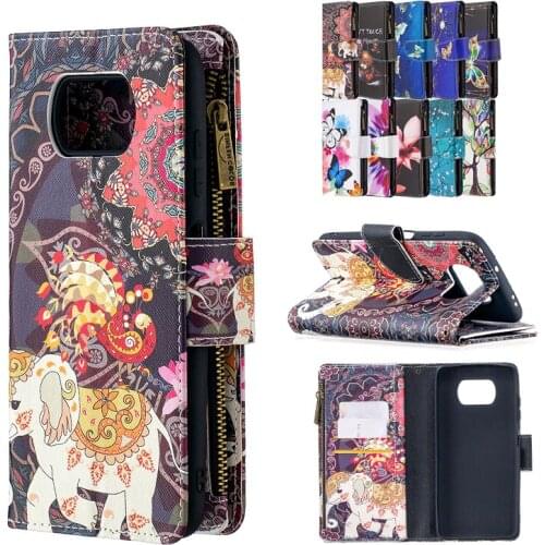 Painted Cartoons Cute Leather Case For Xiaomi 11i 10T 9T POCO X3 M3 F3 Nfc Lite CC9 Note 10 Pro with Lanyard Card Slot Bracket