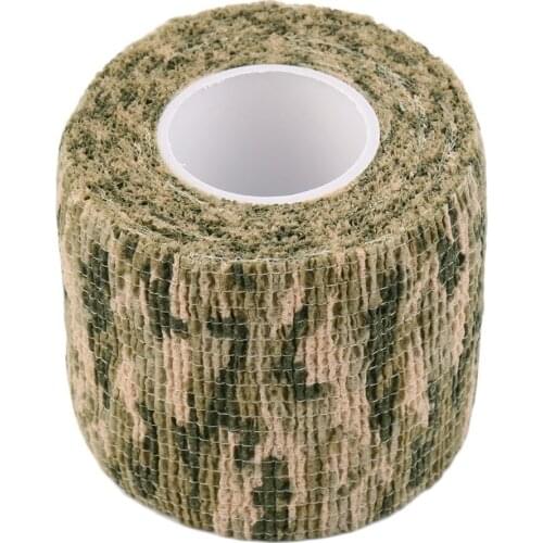 2019 New 1 Roll Men Army Adhesive Camouflage Tape Stealth Wrap Outdoor Hunting Dropshipping