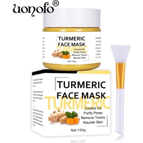 Green Tea Cleansing Mask Purifying Clay Stick Mask Oil Control Skin Care Anti-Acne Turmeric Remove Blackhead Mud Mask