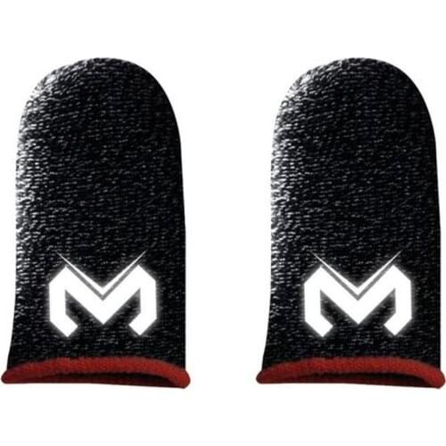 2pcs Finger Cover Breathable Game Controller Finger Sleeve For PUBG Sweat Proof Non-Scratch Screen Gaming Thumb Gloves