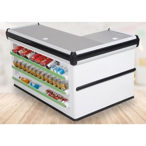 Supermarket convenience store cashier counter snack shop sugar rack corner counter supermarket cashier counter counter