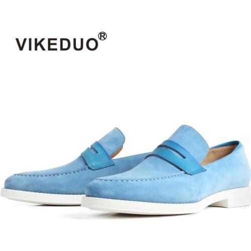 VIKEDUO Men's Slip-ons