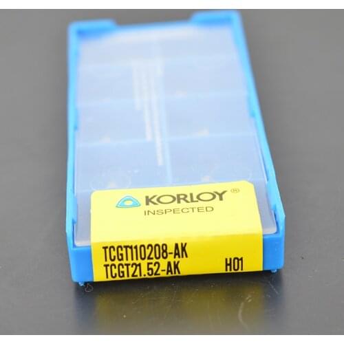 High Quality Finish for Aluminum TCGT110208-AK H01 10pcs