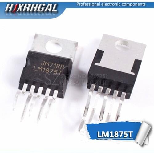 1PCS LM1875T TO220-5 LM1875 TO220 20W Audio Power Amplifier new and original HJXRHGAL
