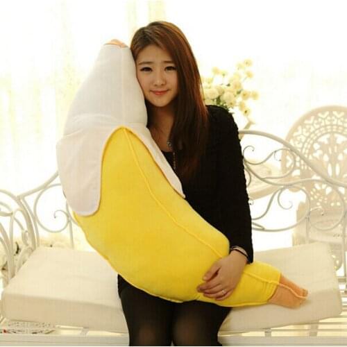 25/70 cm Cartoon Banana Plush Toy Doll Soft Plant Banana Pillow Cushion Baby Kids Home Decoration Christmas Gift