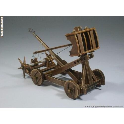 Free shipping The Age of Empires chariots model kit catapult wooden model & English instructions