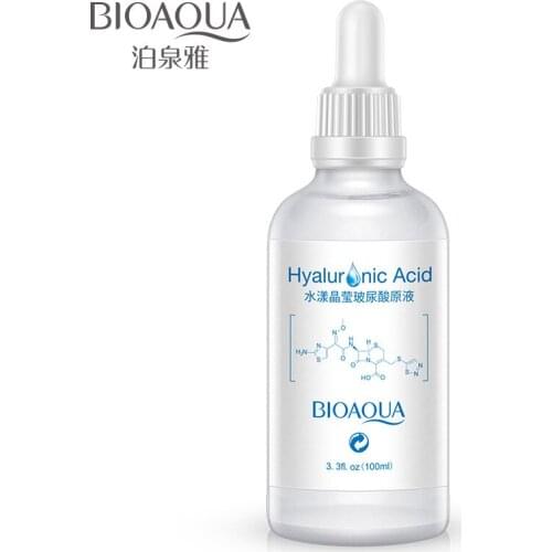 Bioaqua Water overflow and hyaluronic acid concentrate hydrating and moisturizing moisturizing nourishing facial treatment