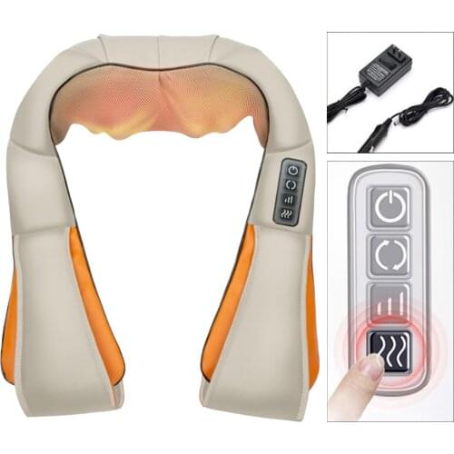 Massager for Neck and Back with Heat EU Plug Back Pain Relief Massage Shoulder Massage Tools