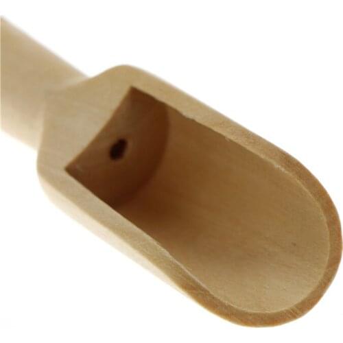 Wooden Scoops Salt Powder Spoon Bath Shower Tool Bath Salts Laundry Detergent