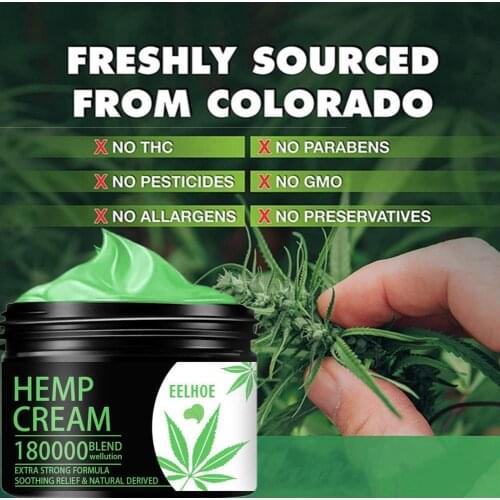 10g 20g 30g Natural Hemp Cream Rheumatoid Arthritis Neck Cream Body Patches Muscle Joint Hemp Ointment Pain Back Relief Bal G5B8