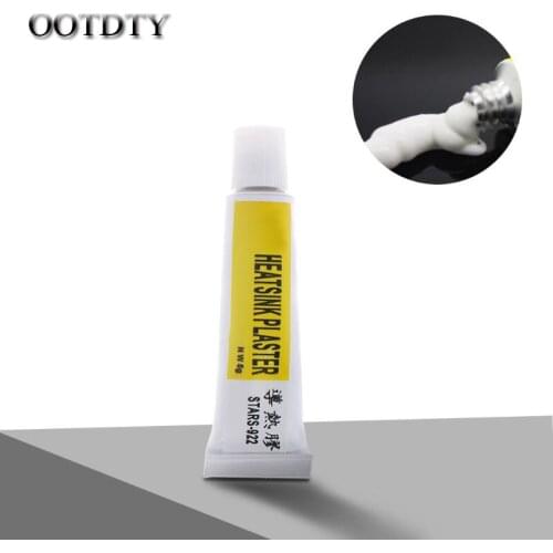OOTDTY Thermal Silicone Adhesive Compound Glue Conductive Heatsink Plaster For Electronic CPU GPU DORP SHIPPING