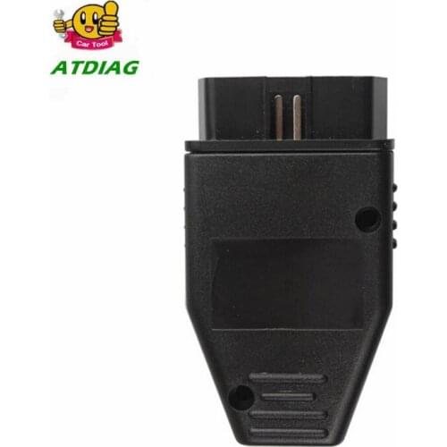 20pcs/lot OBD2 OBDII EOBD JOBD ODB ODB2 ODBII EOBD2 J1962 Male Connector Plug Adapter WiringOBD2 16Pin Connector Free Shipping