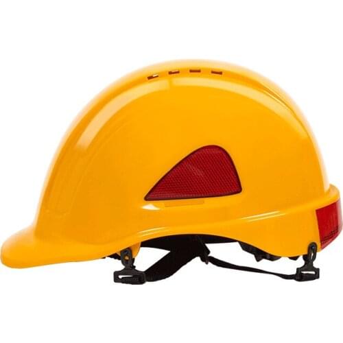 Reflective Safety Cap Construction Site Anti Smashing Head Protection Comfortable Breathable Cushion Lining Foldable Safety Cap