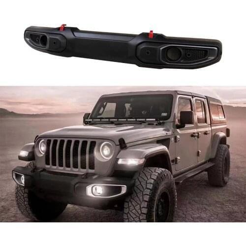 1 SET Plastic Front Bumper ABS Material with/without parking sensor hole for Jeep Wrangler JL 2018+ JL1210