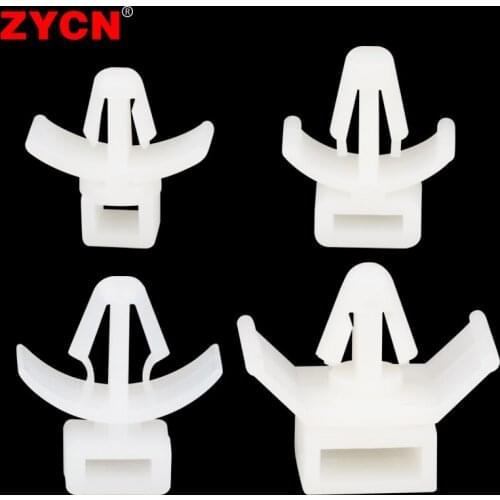 100PCS Plastic Isolation Column Cable Ties Holder Substrate Nylon66 Arrangement Line PCB Rivets Interval Bolt Type Fixe Seat