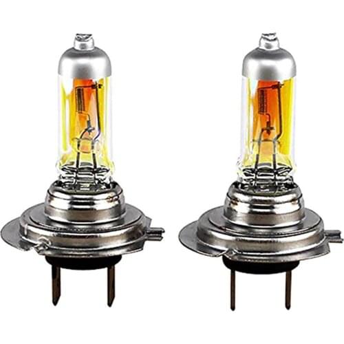 2 Pcs Super Bright Car H7 Xenon Halogen Front Headlight Light Bulbs Lamp 12V Car Accessories Supplies